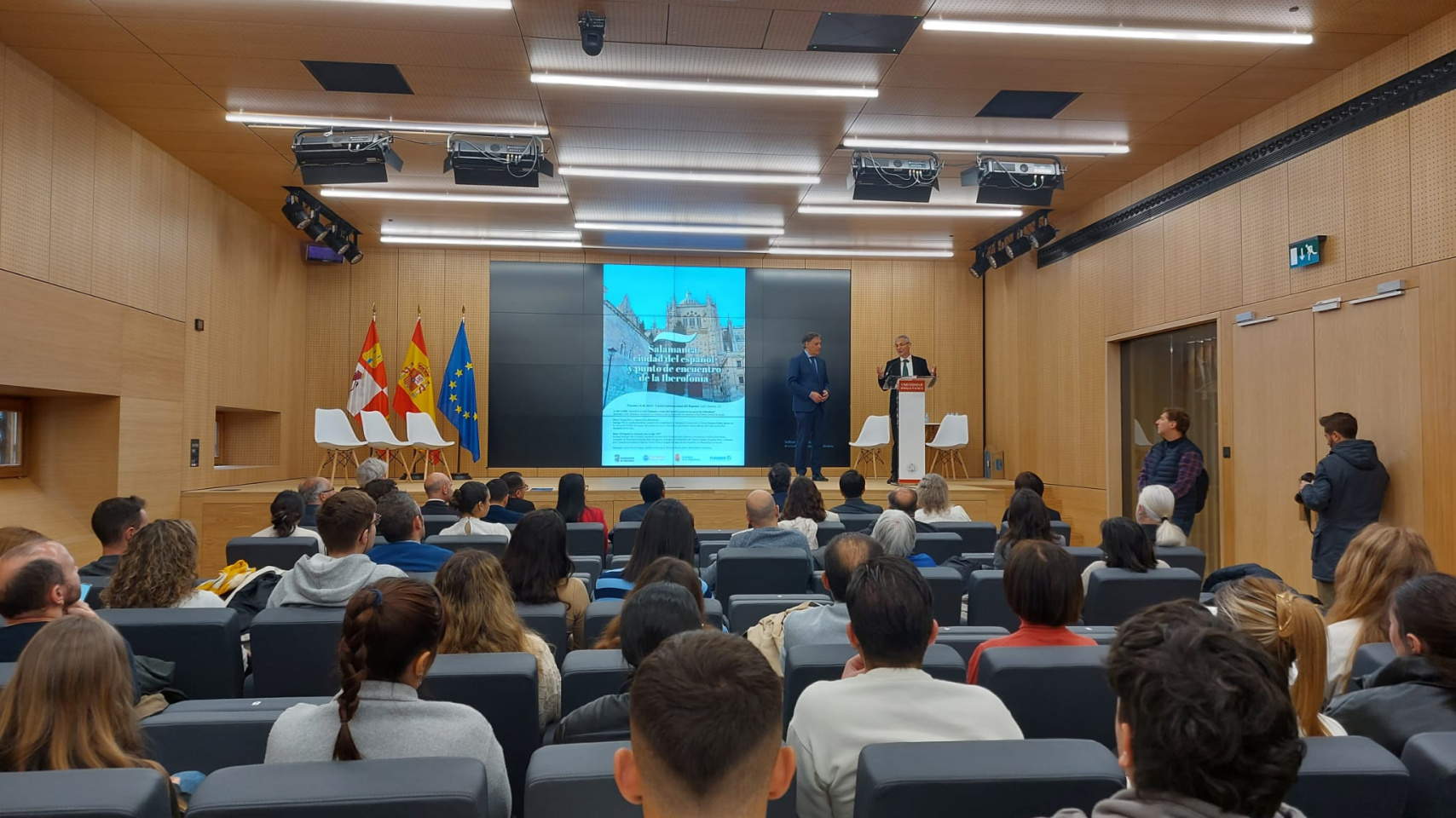 Acto de clausura ‘Salamanca, ciudad del español y punto de encuentro de la Iberofonía’