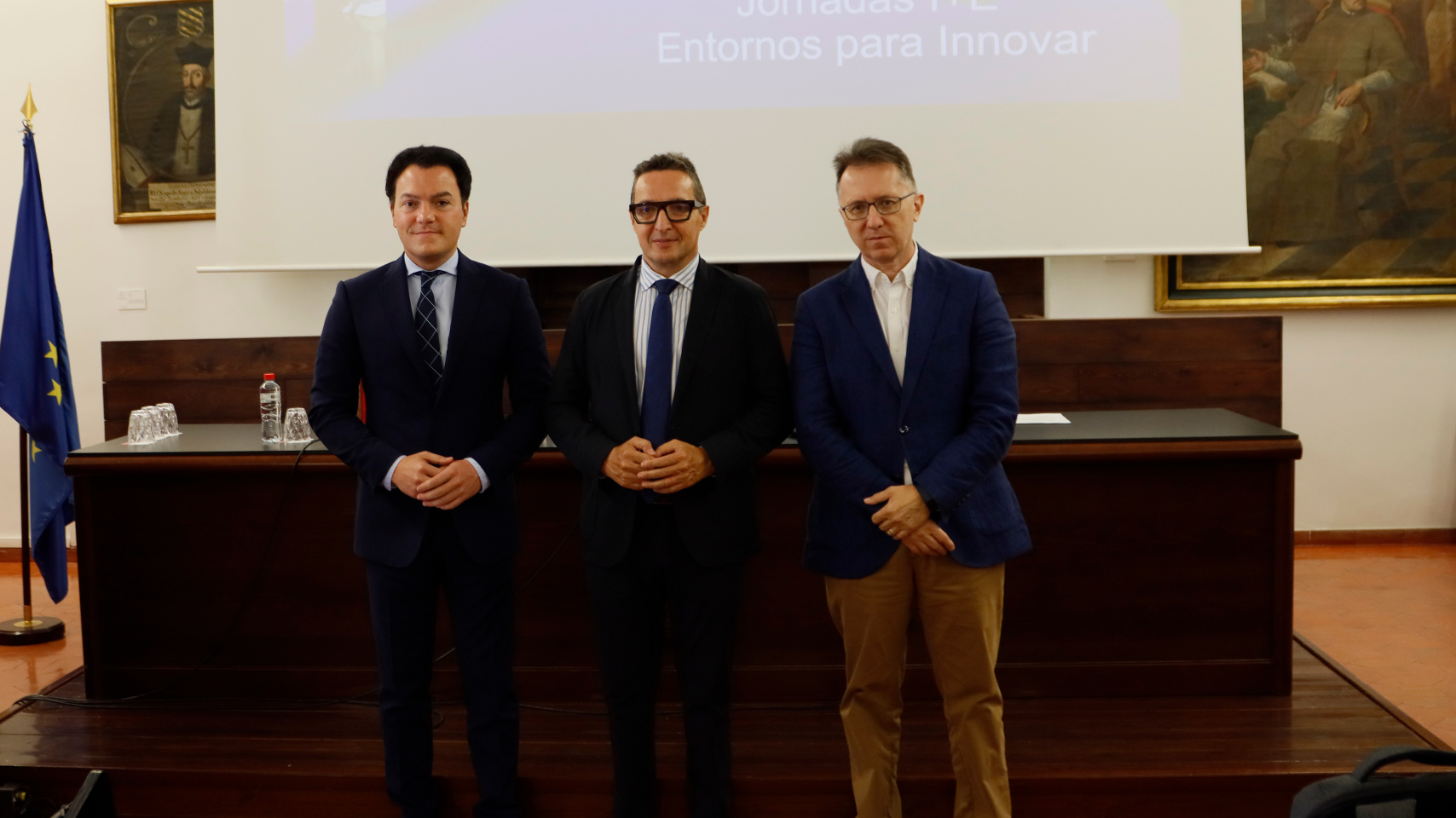 Inauguración de la jornada "Entornos para innovar"