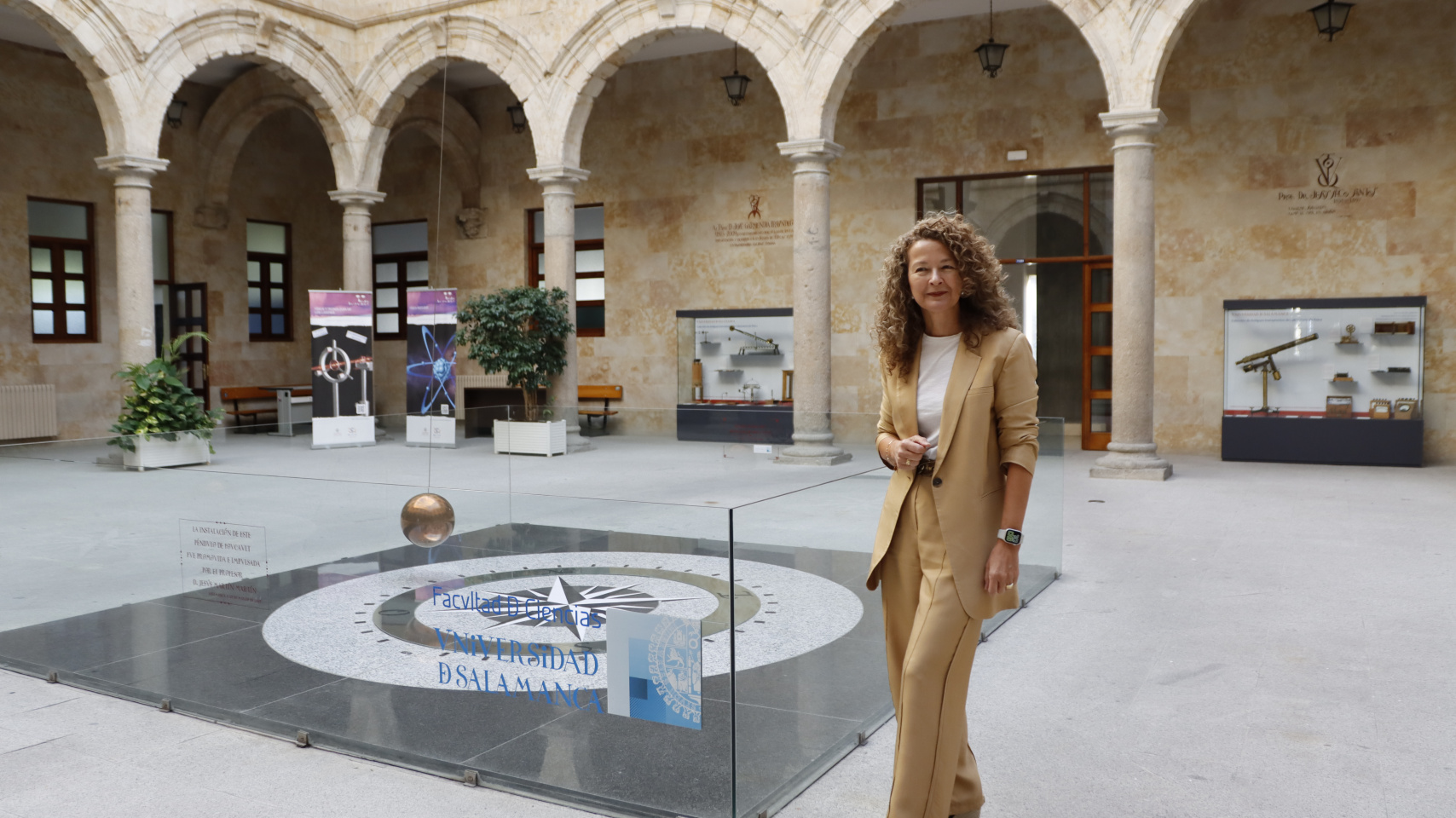 La profesora de Física Aplicada de la Universidad de Salamanca, María Jesús Santos Sánchez
