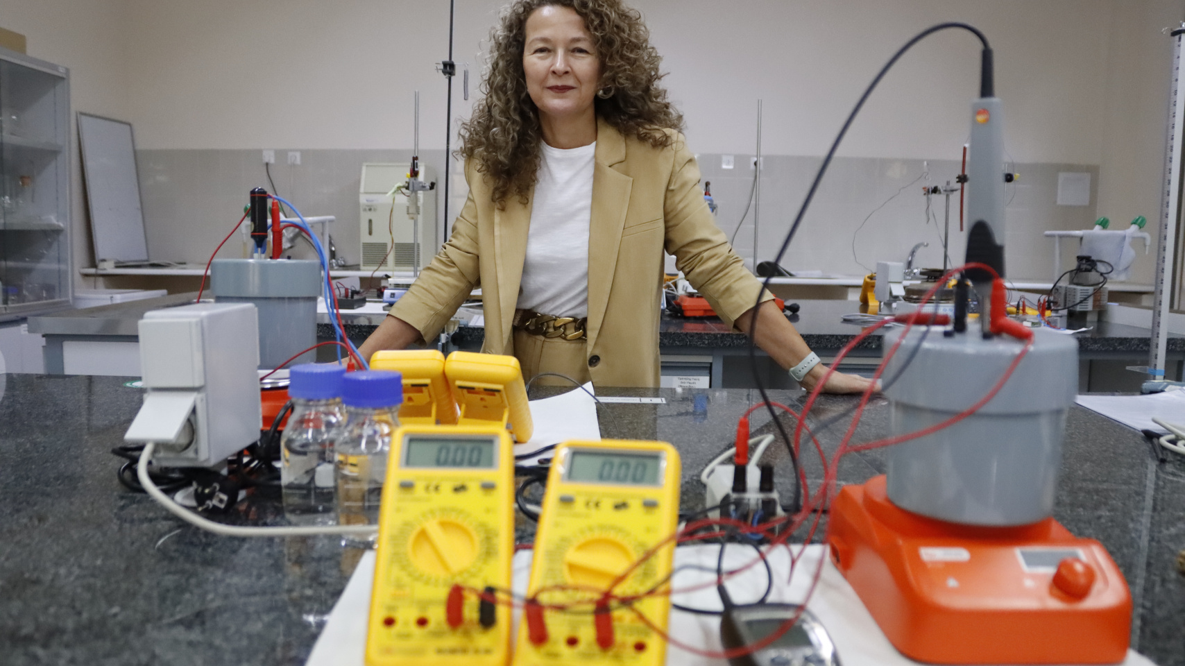 María Jesus Santos,  profesora de Física Aplicada de la Universidad de Salamanca