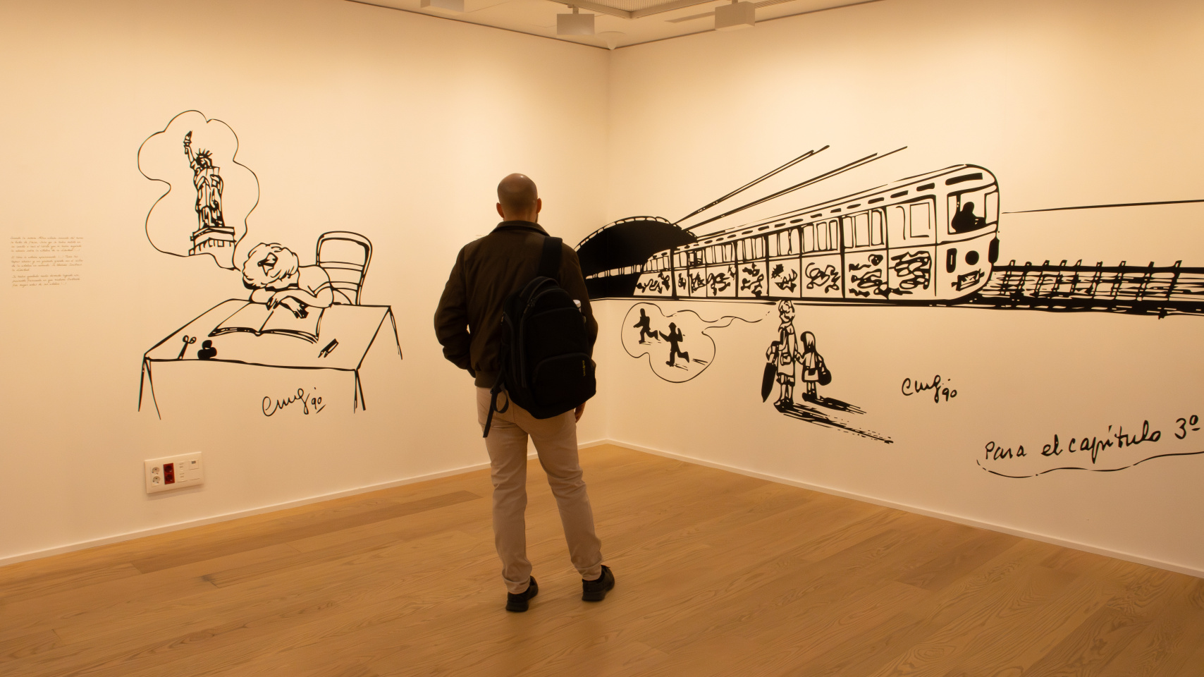 Exposición “Caperucita en Manhattan y otros cuentos de Carmen Martín Gaite”  en el Centro Internacional del Español