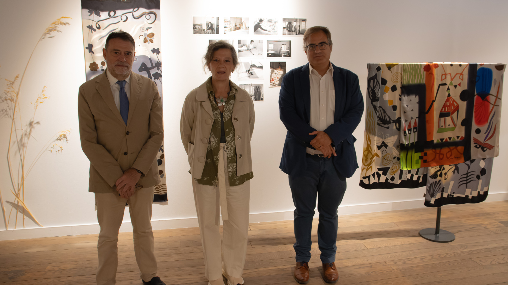 Ana Zaragozá, artista de la exposición "El aire que nos envuelve" en el Centro Cultural Hispano Japonés