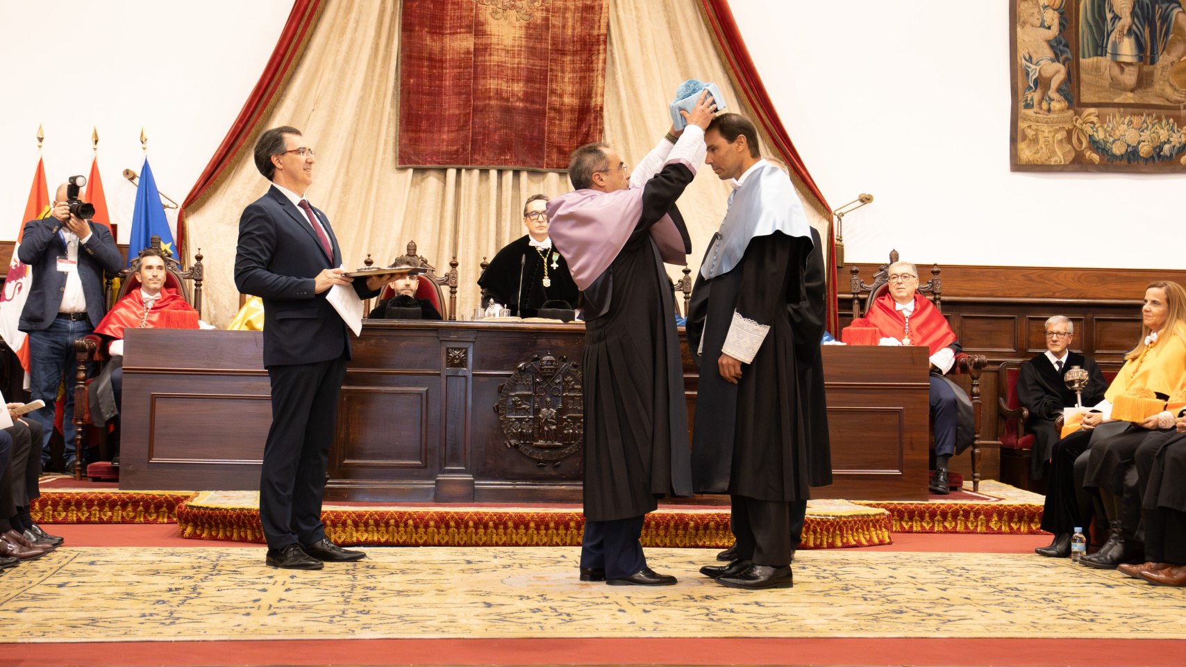 Momento de la ceremonia