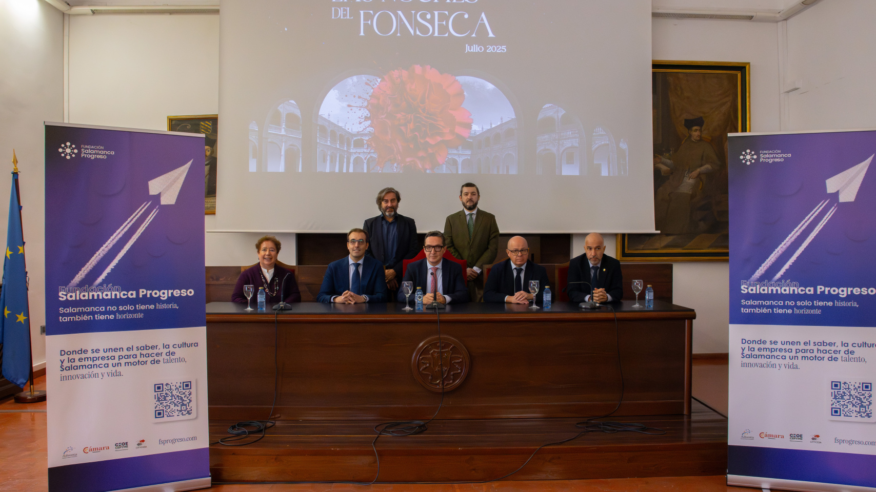 La Fundación Salamanca Progreso refuerza su compromiso con la cultura con su apoyo al programa ‘Las Noches del Fonseca’ de la Universidad de Salamanca