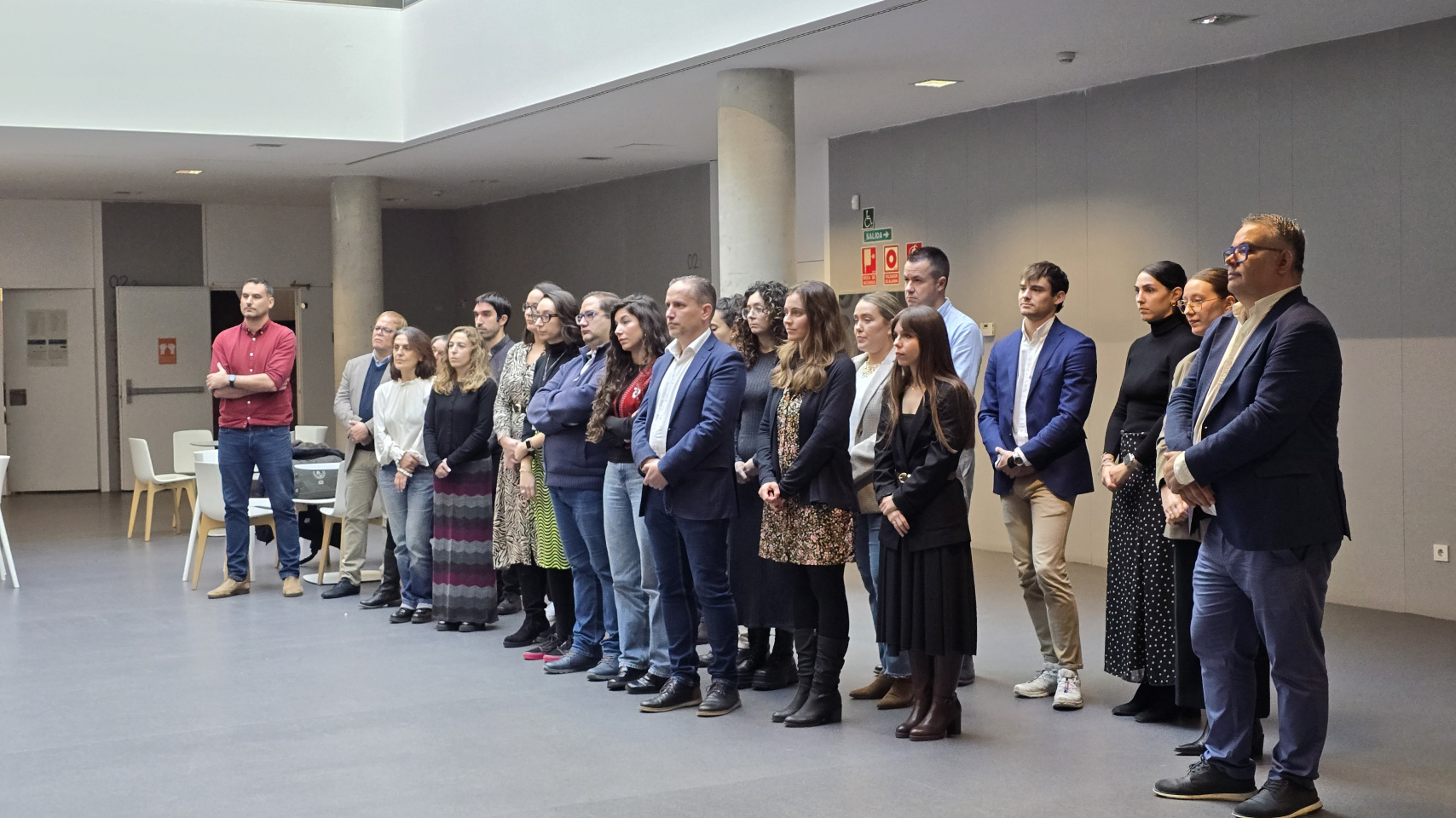 Acto de entrega de diplomas a los recién diplomados del Programa GESTIDI-USAL