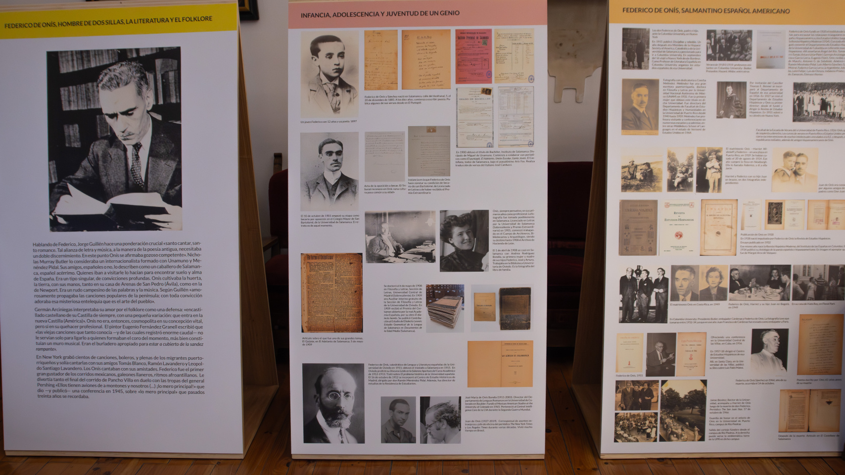Exposición “De Nueva York a Puerto Rico en Casa Unamuno de la Universidad de Salamanca