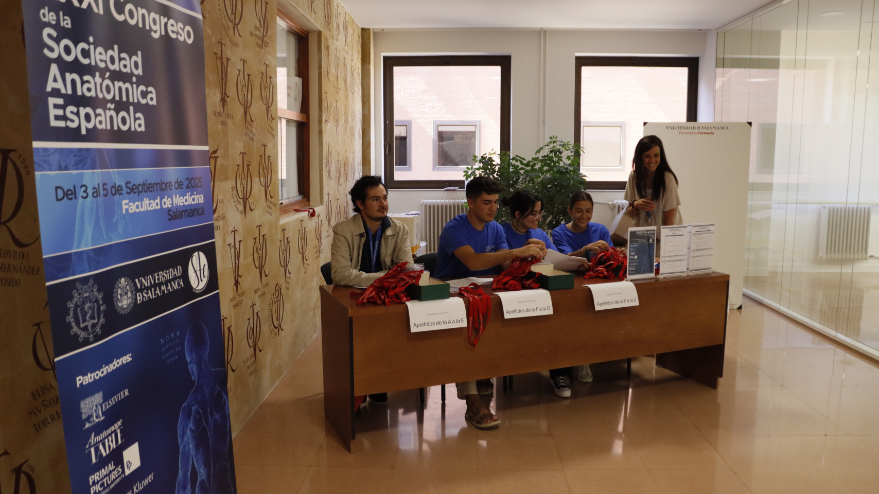 Inauguración del Congreso de la Sociedad Española Anatómica