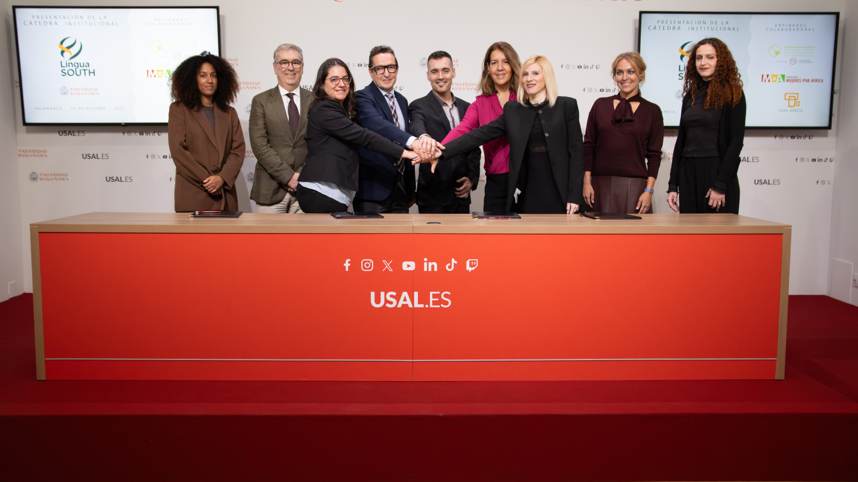 La Universidad de Salamanca colaborará con universidades africanas e indias en proyectos de investigación vinculados a la educación, la inclusión y la inmigración