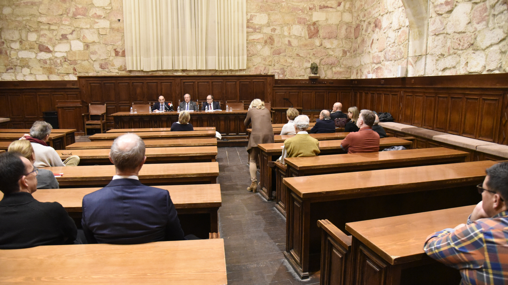 Un momento de la inauguración