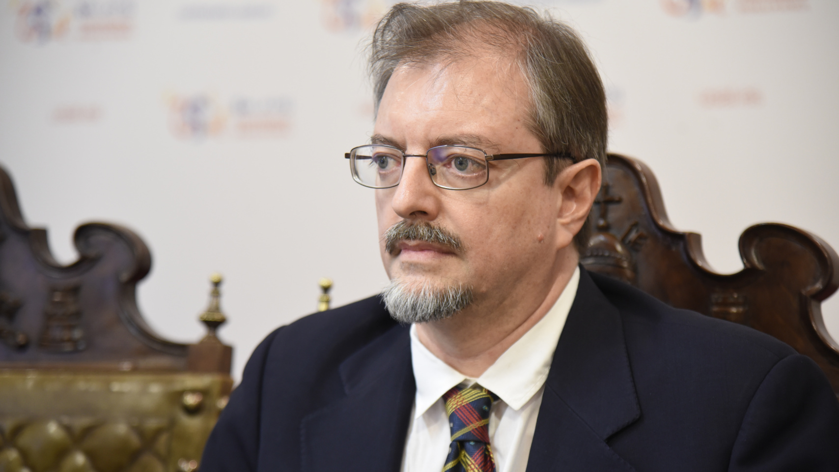 Antolín Sanchez Cuervo durante la rueda de prensa