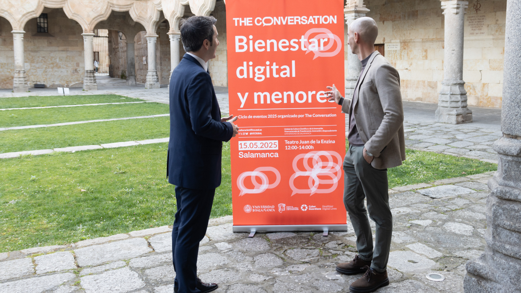 Federico Bueno de Mata y Raúl Rivas comentan el nuevo ciclo de la plataforma editorial "The Converstation"