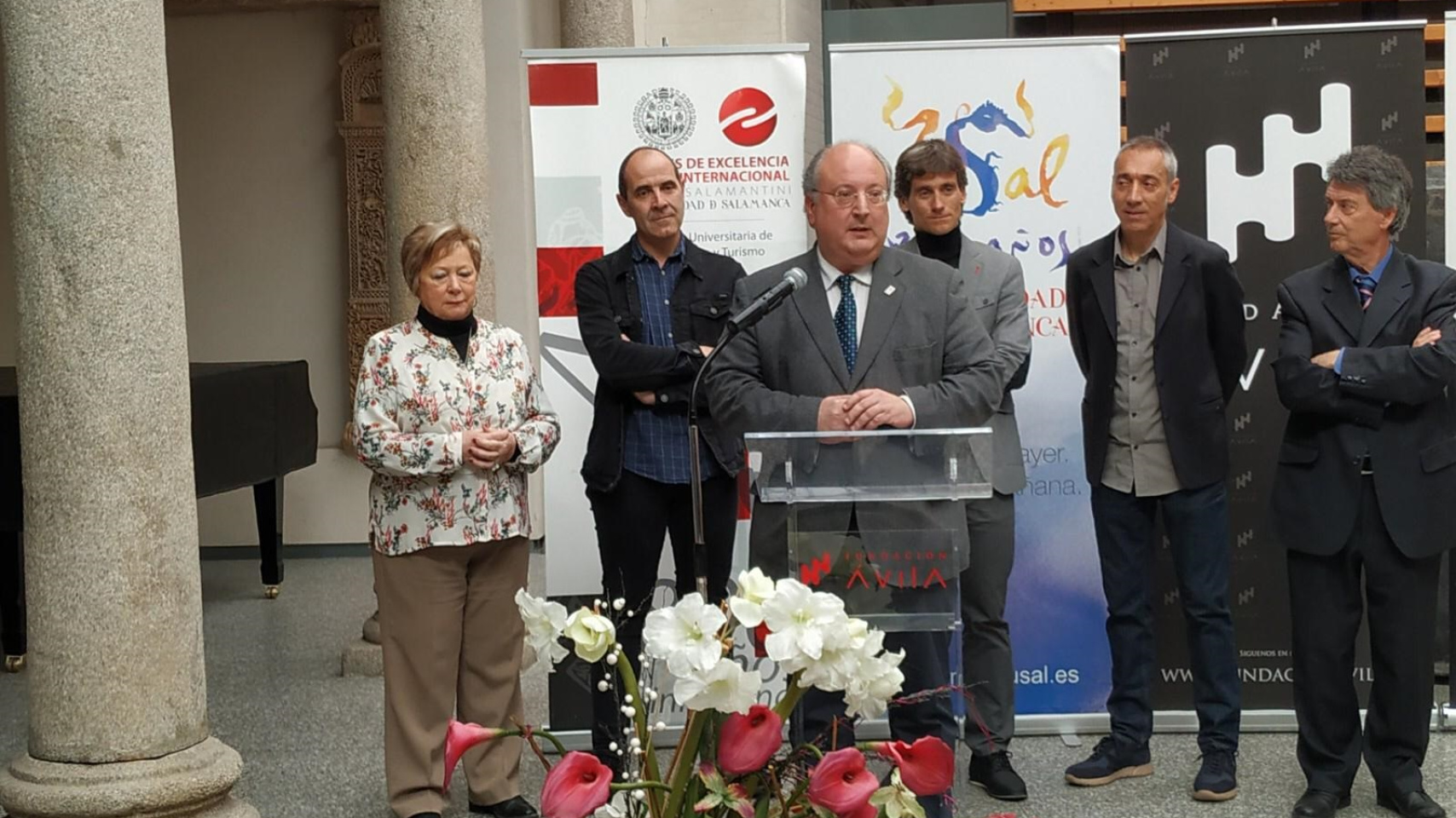 Un momento de la inauguración