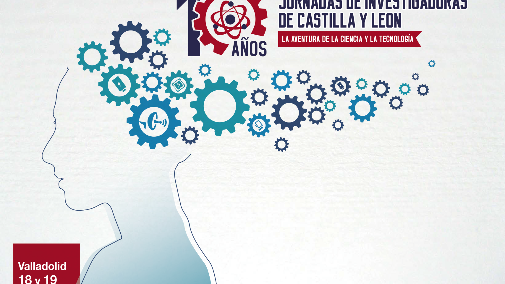 Cartel  X Jornadas de Investigadoras de Castilla y León