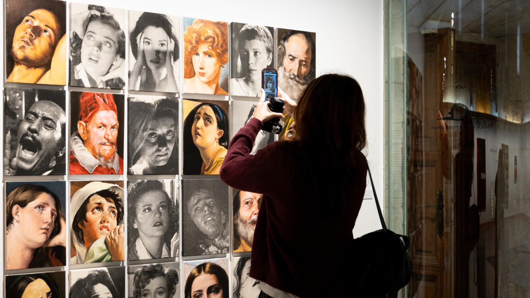 Parte de la muestra "La furia de las imágenes"