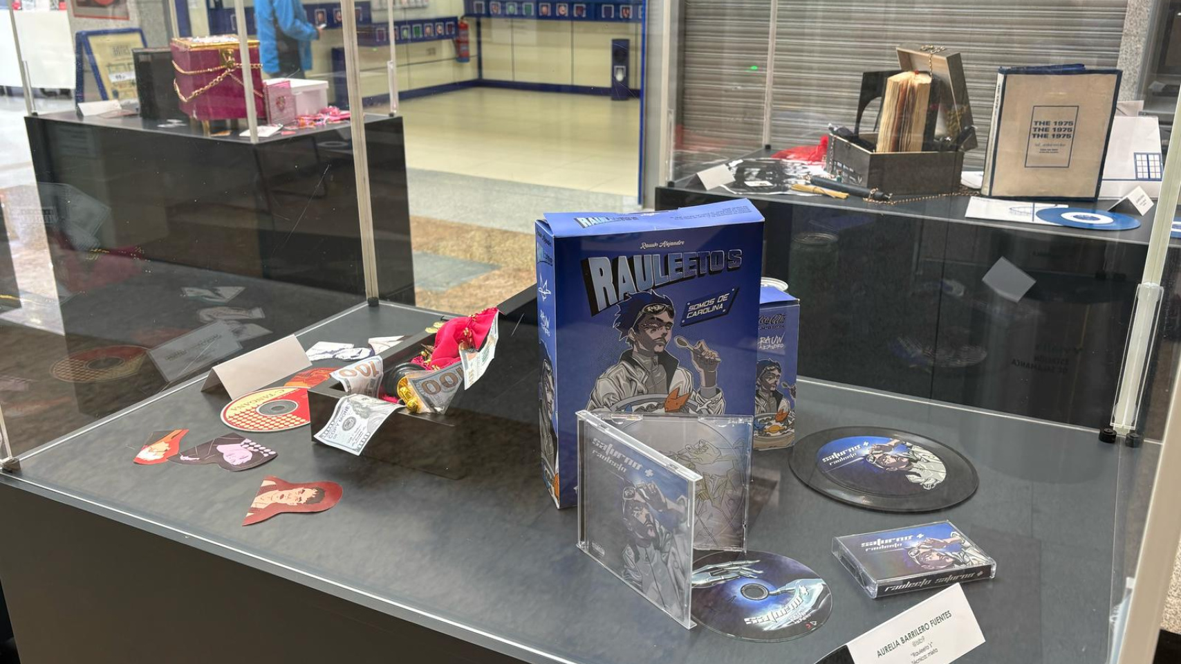 Parte de la muestra "Diseño que suena: El arte visual en la industria musical"