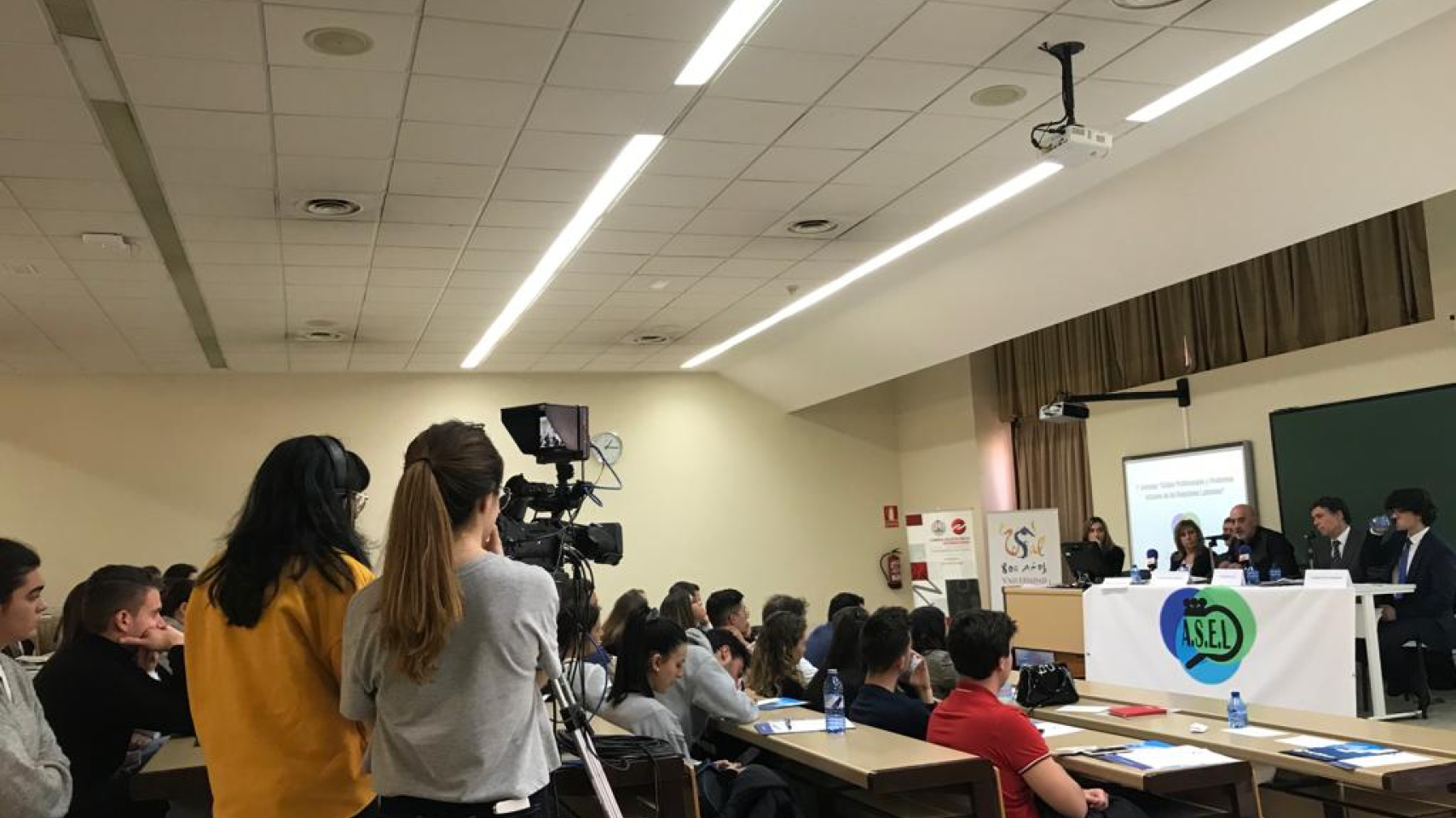 La Facultad de Ciencias Sociales acoge la I Jornada ‘Salidas profesionales y problemas actuales de las relaciones laborales’ de la Asociación Salmantina de Estudiantes Laboristas