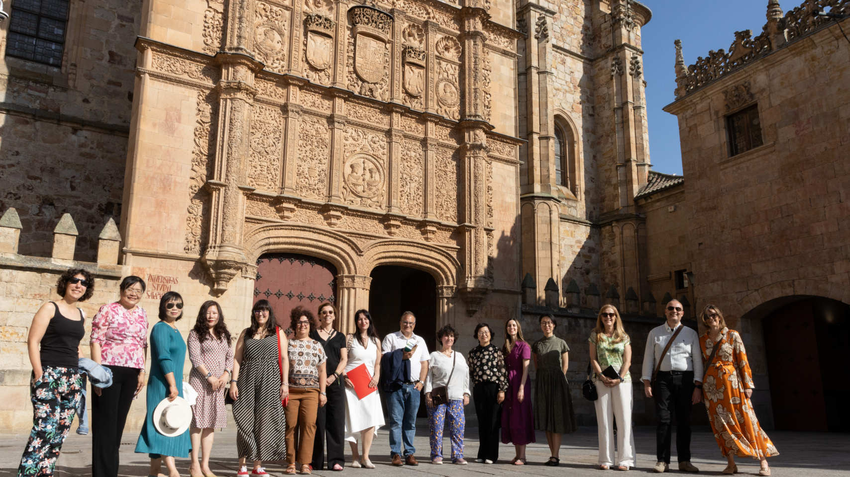 Recepción de los miembros del proyecto 'FAITH' en el Rectorado de la Universidad de Salamanca