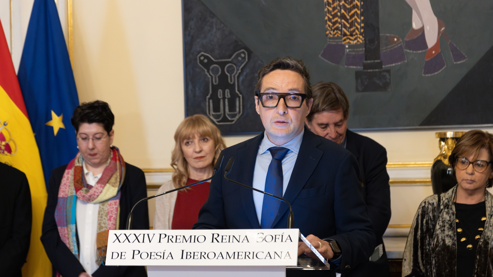 Intervención del rector Juan Manuel Corchado en presentación a medios de la candidatura ganadora