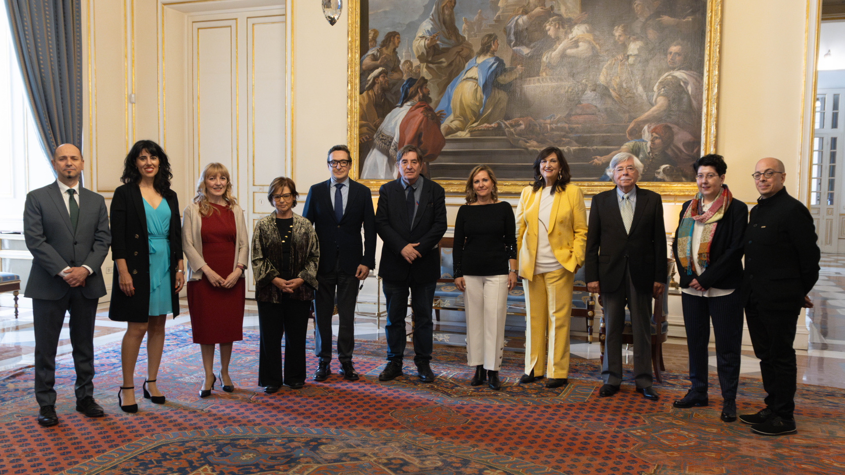 EL jurado de la edición XXXIV del Premio Reina Sofía se reúne en Palacio Real de Madrid