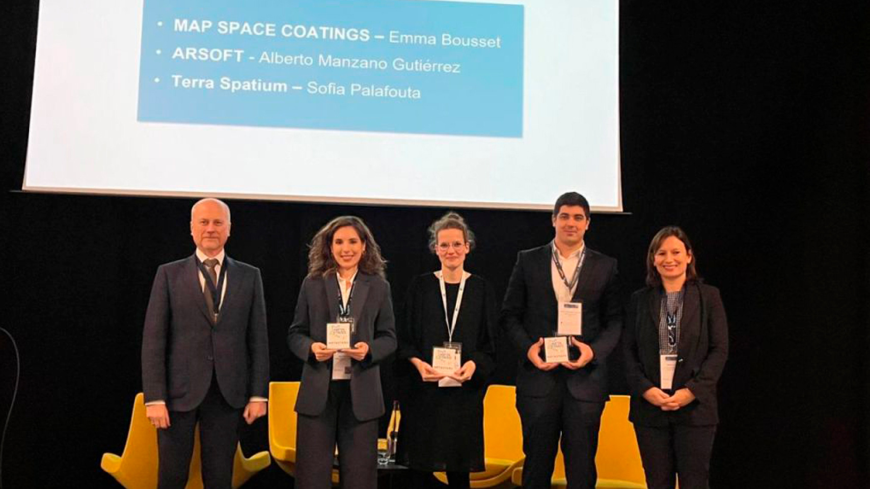 Equipo ARSOFT en el acto de entrega de los Premios METASTARS 2024