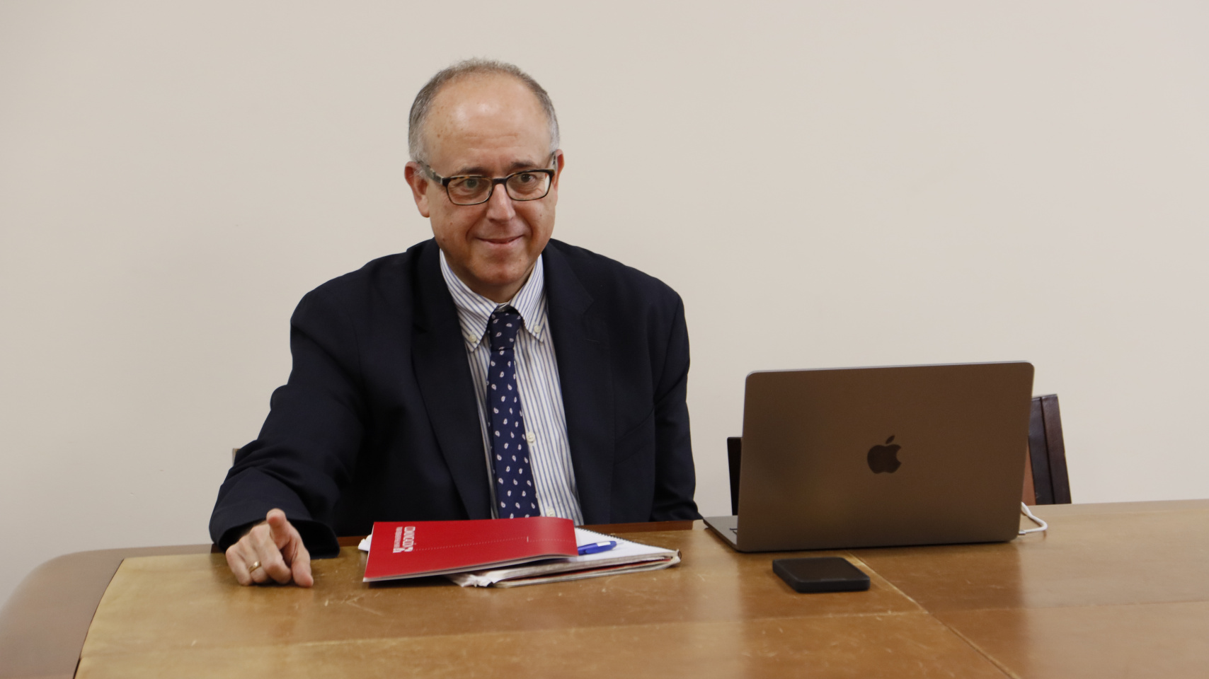 José Miguel Mateos Roco, vicerrector de Investigación