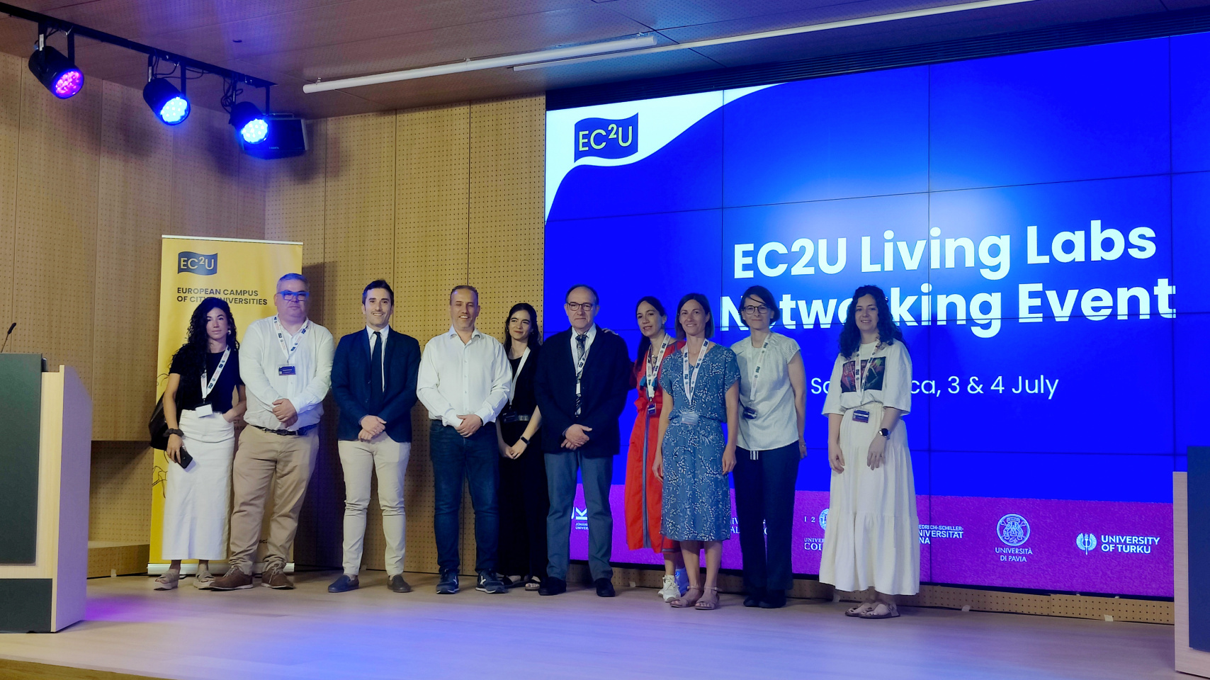 Inauguración del encuentro "Living Labs Networking Event" en el Centro Internacional del Español (CIE)