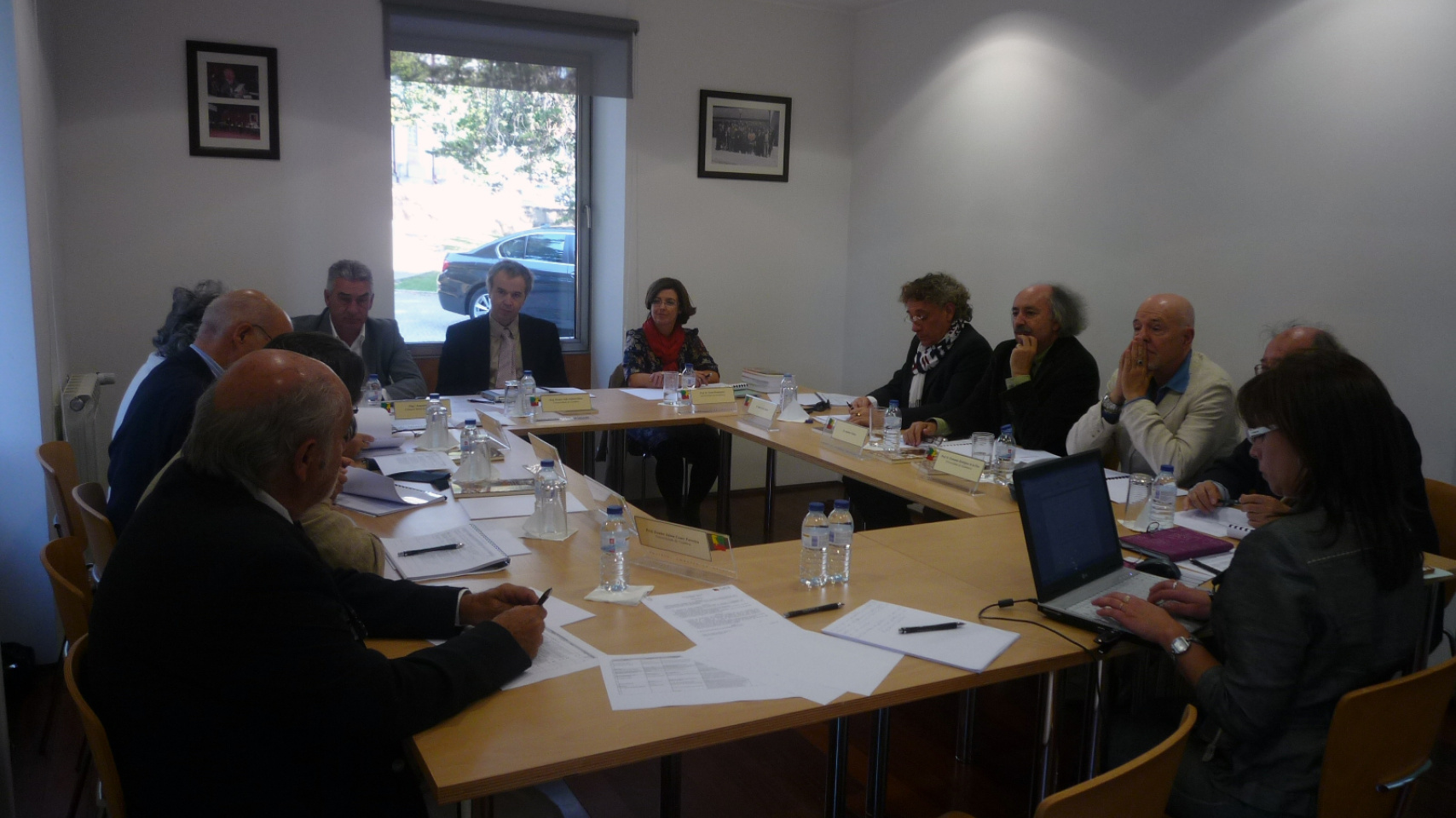 Reunión del jurado el sábado, 8 de octubre, en la sede del Centro de Estudios Ibéricos