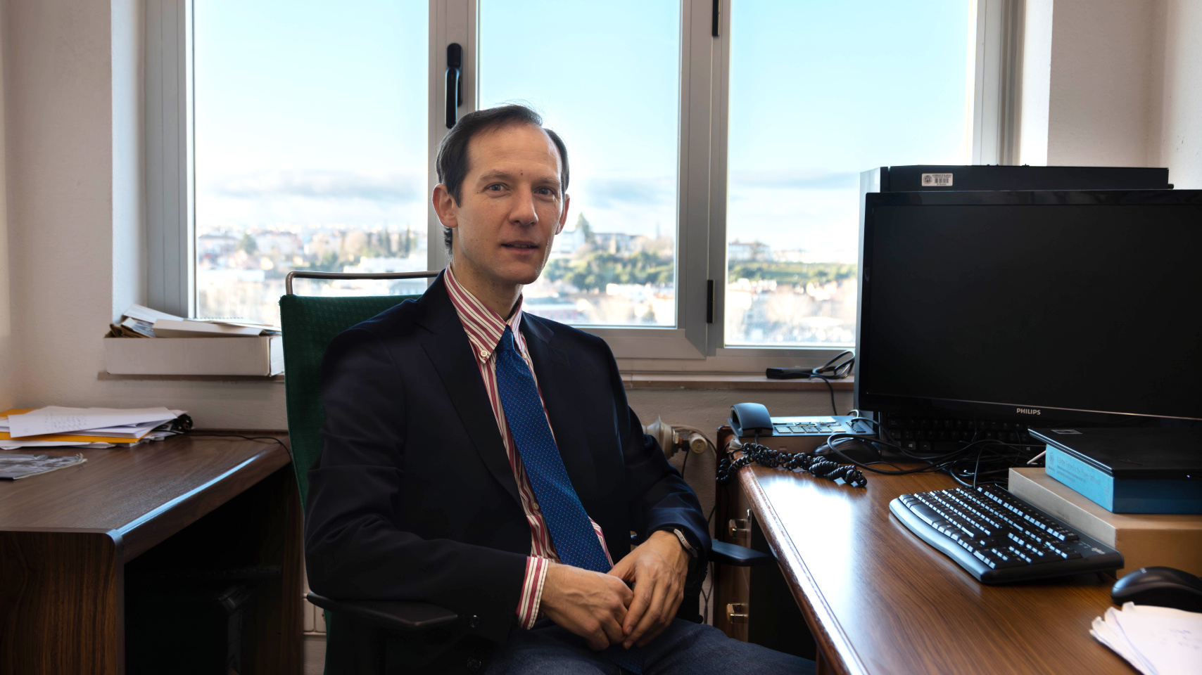 El catedrático de la Facultad de Ciencias Químicas Mariano Martín Martín