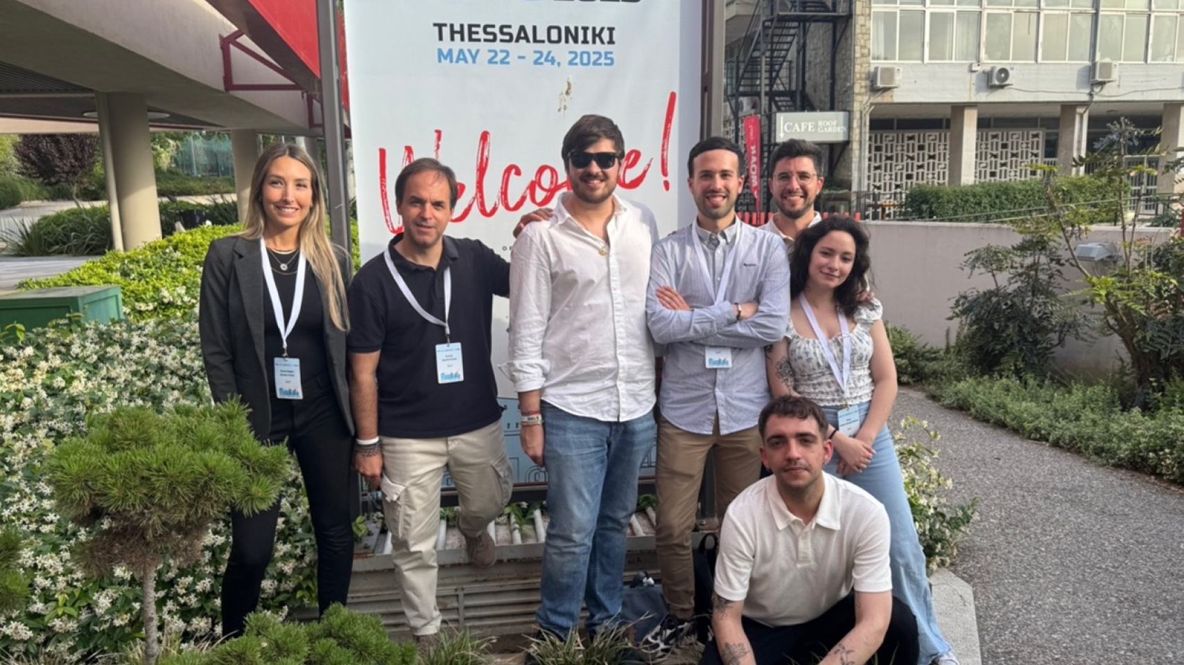 Investigadores de los grupos de la USAL y ULPGC que asistieron al 8th ESDA en Tesalónica, Grecia.