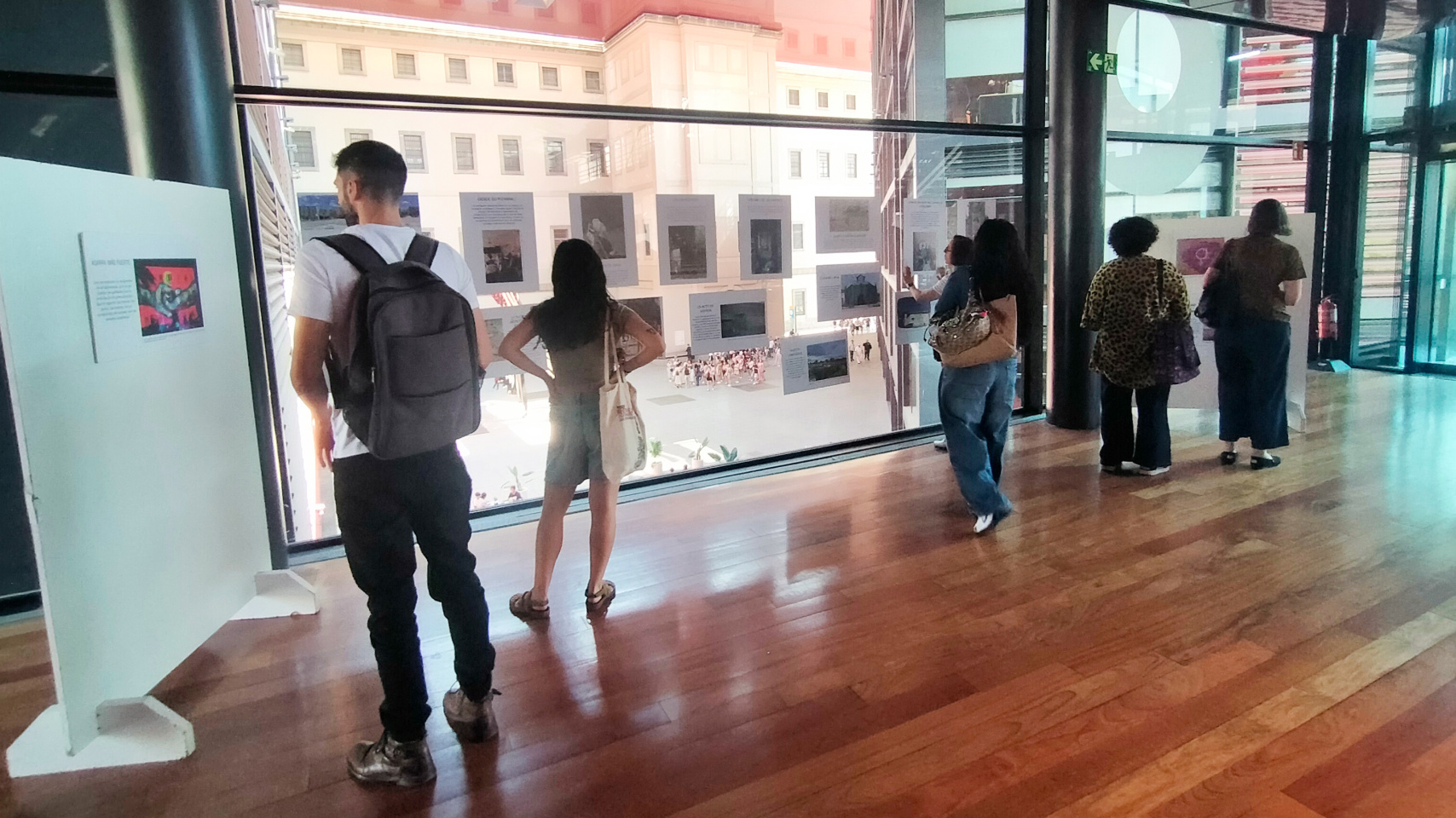 Proyecto fotográfico de la USAL “El aula en la calle y la calle en el aula” en el Museo Nacional Centro de Arte Reina Sofía