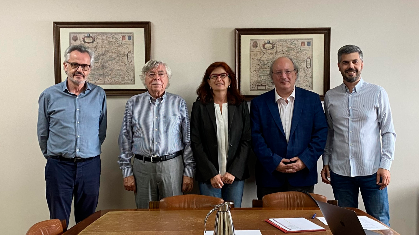 Integrantes del jurado del IV Premio Alumni-USAL 'Jesús García-Bernalt'