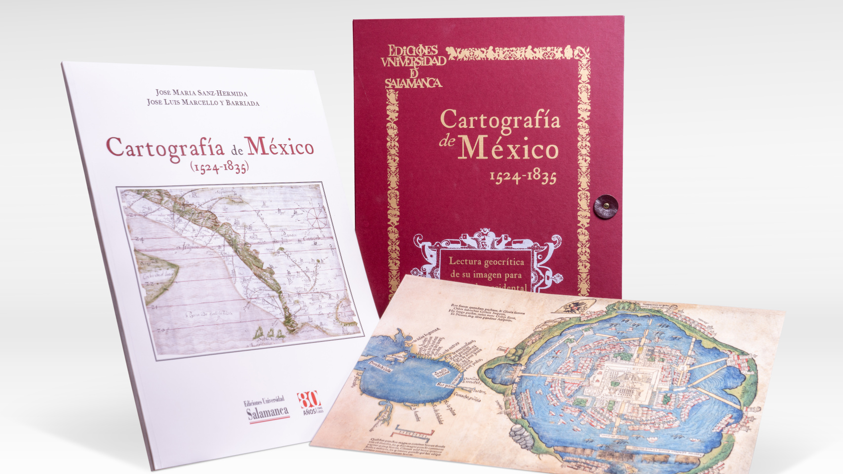 Libro “Cartografía de México en la Biblioteca Histórica de la Universidad de Salamanca (1524-1835)"
