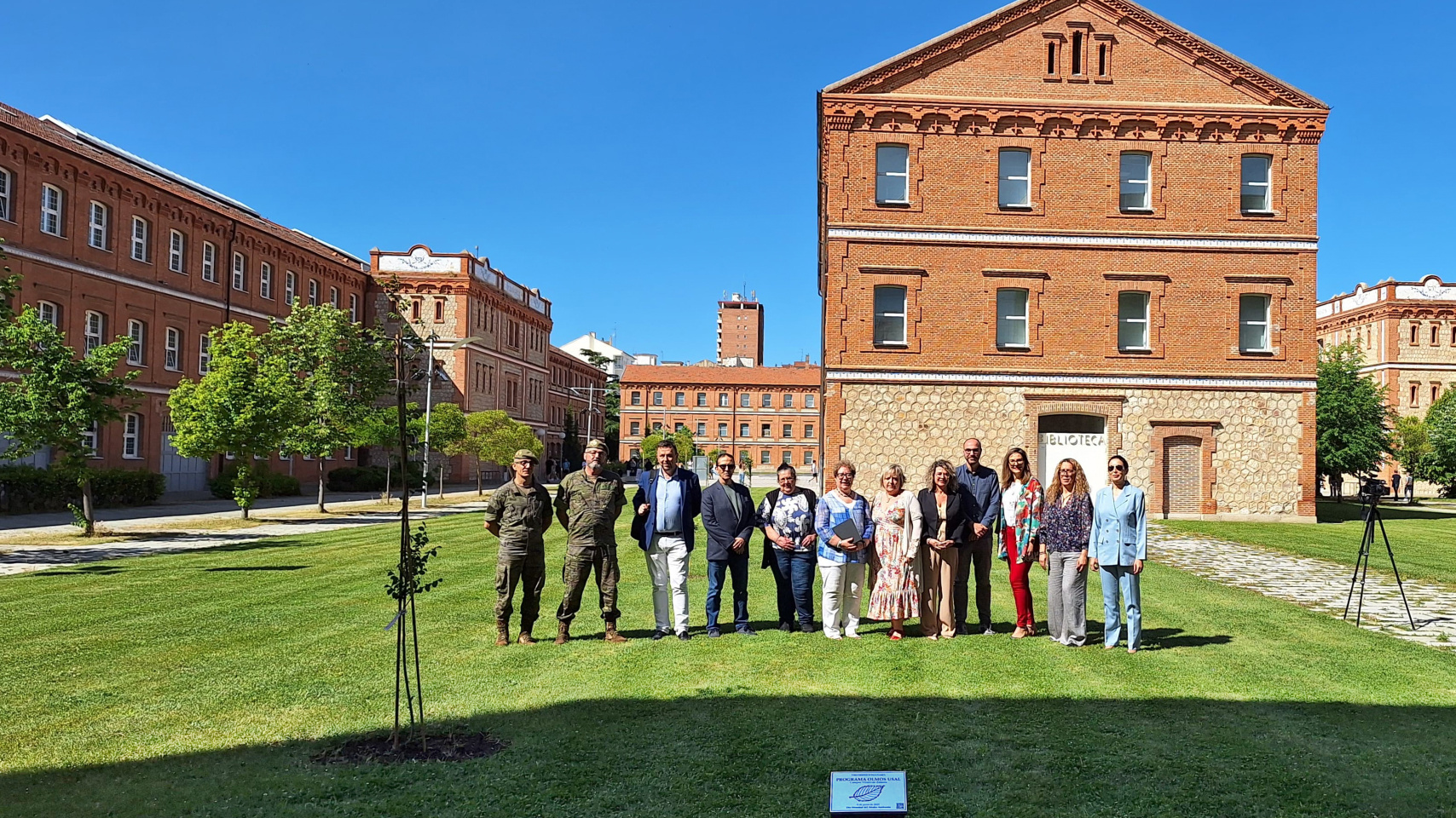 Presentación del programa "OLMOS USAL" en el Campus Viriato de Zamora