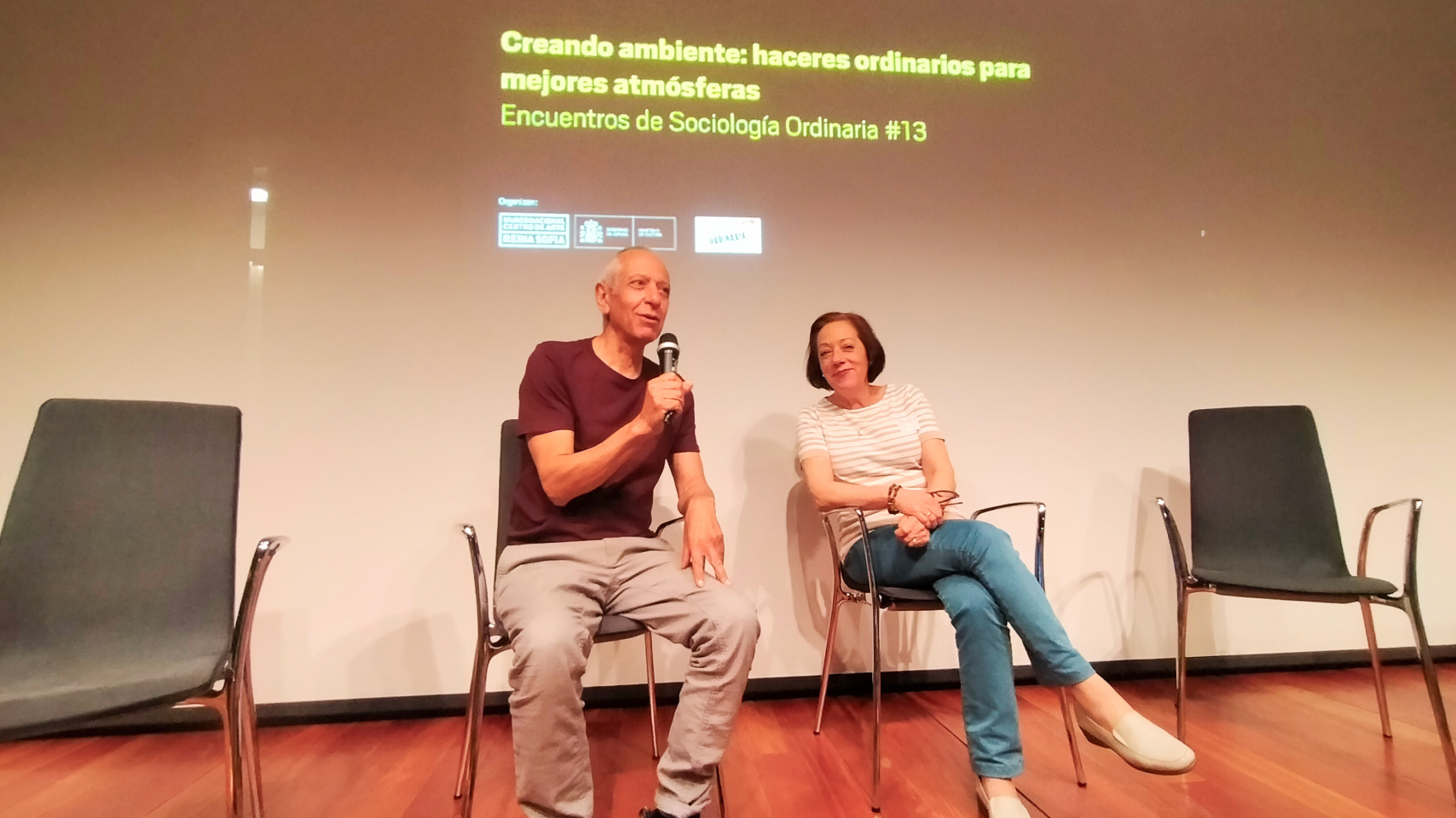 José Manuel del Barrio Aliste y María Luisa Ibáñez Martínez presentan el Proyecto de Innovación Docente en el 'Encuentro de Sociología Ordinaria'   