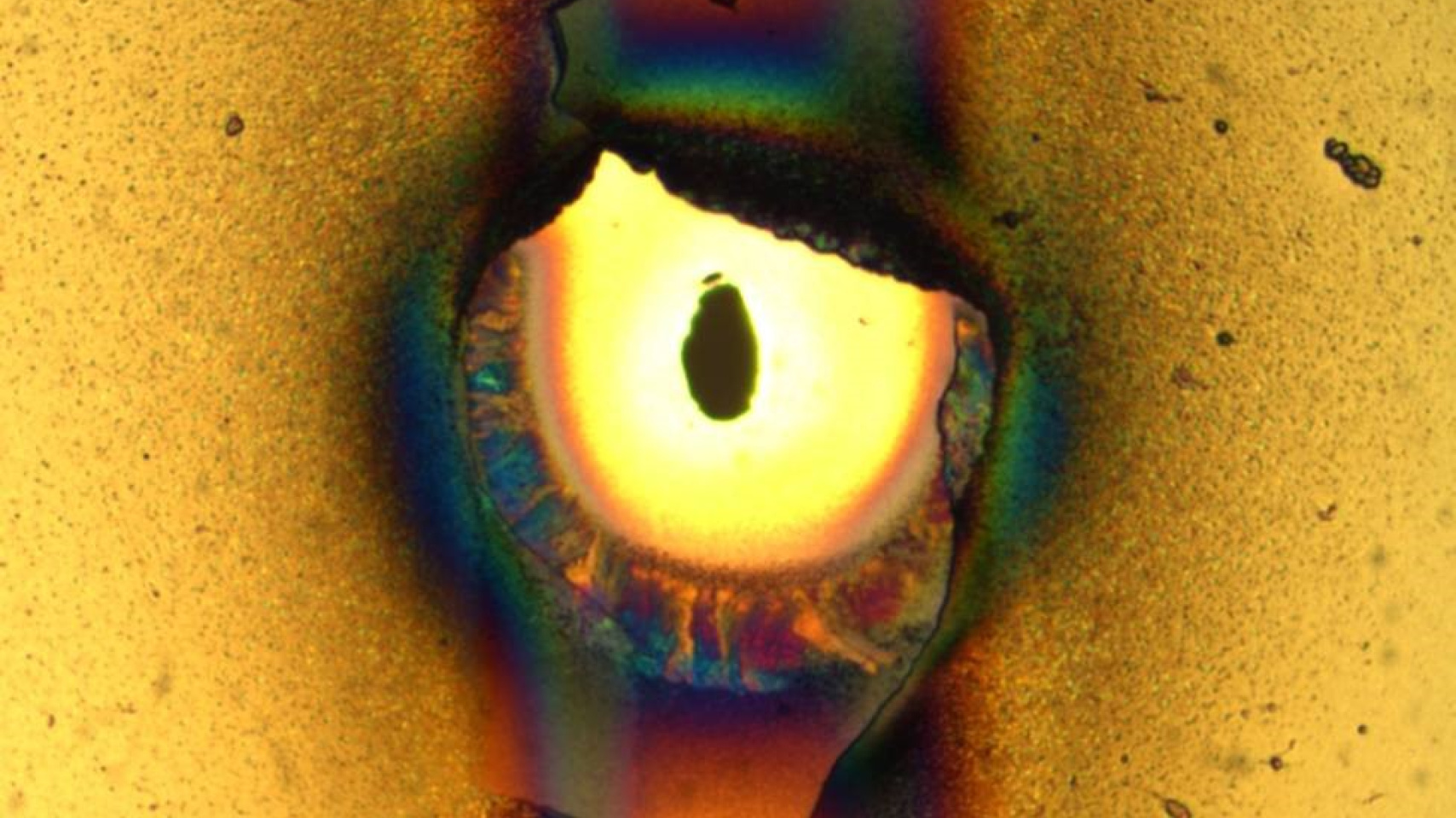 “Micro ojo de Sauron”, del doctorando en Física y Tecnología de los Láseres Gabriel Roberto Castillo Vega