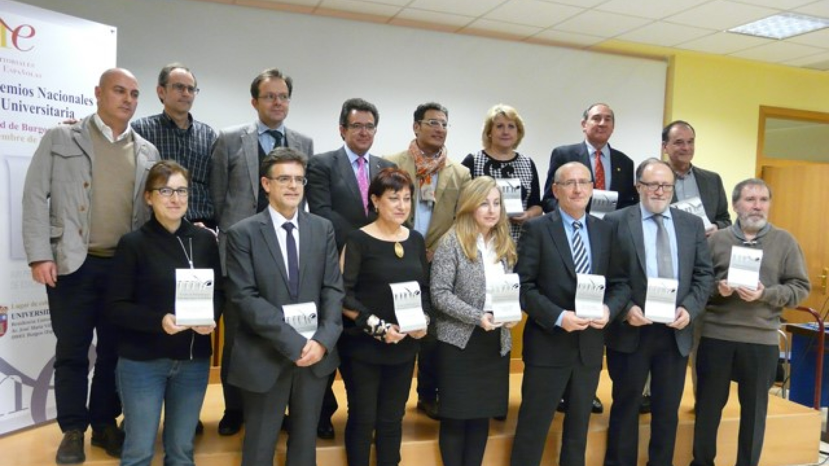 Foto de familia de los ganadores