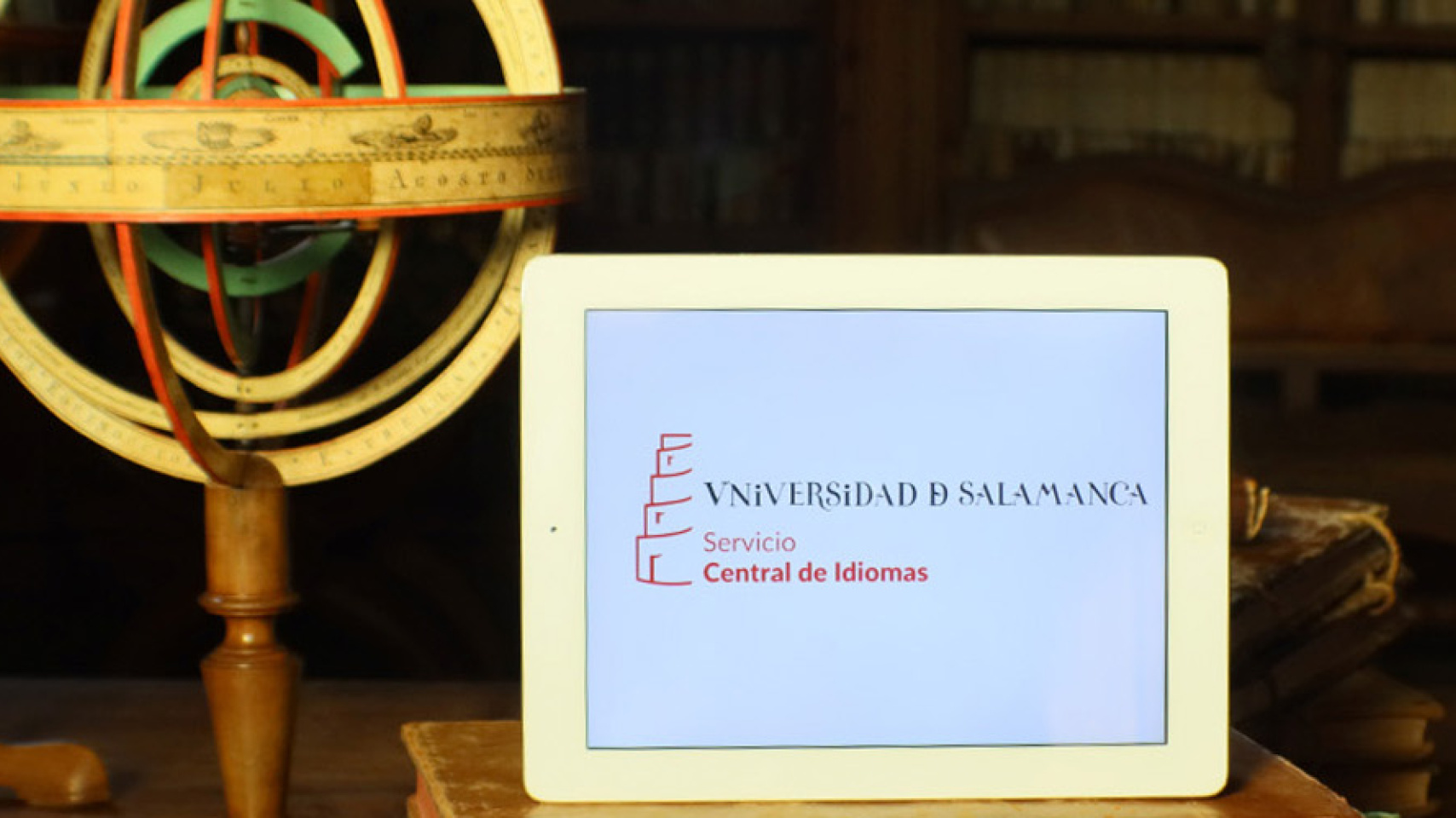 IPADS del Servicio Central de Idiomas en Biblioteca de la USAL