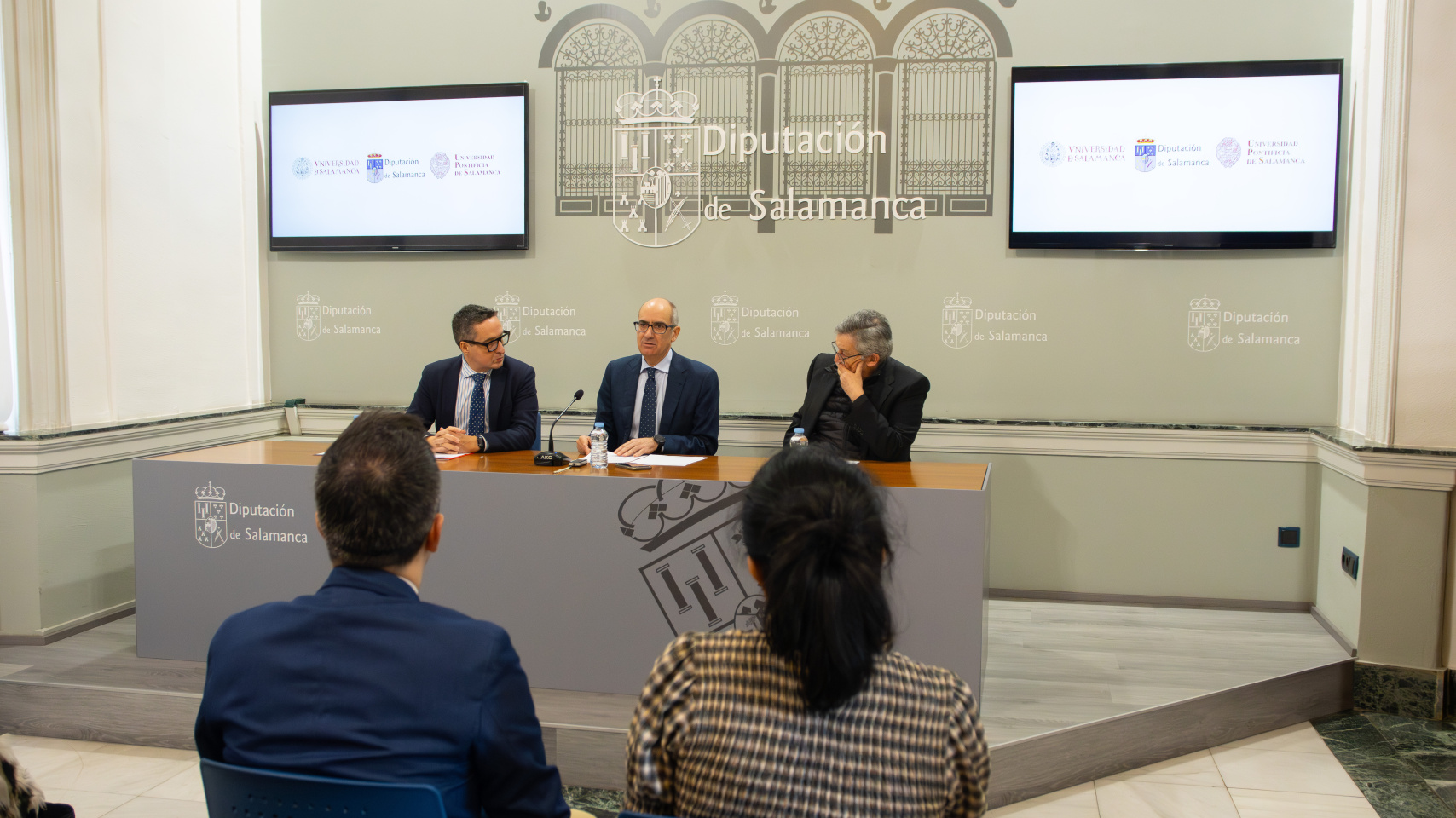 La Diputación, junto a la Universidad de Salamanca y la Pontificia, impulsa el V Plan de Empleo Juvenil Universitario