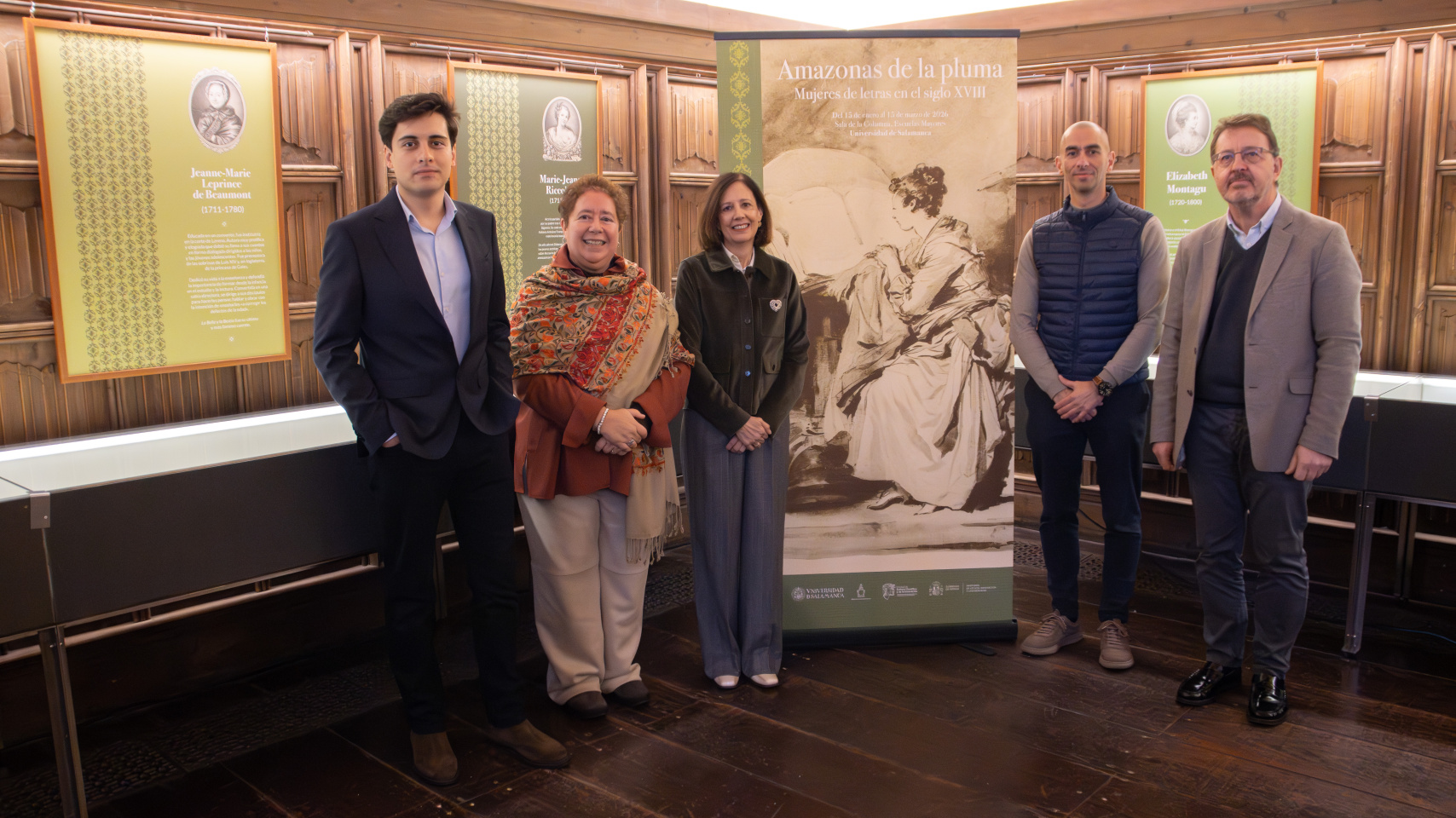 La exposición “Amazonas de la pluma”, organizada por la Unidad de Cultura Científica y de la Innovación y la Biblioteca General Histórica