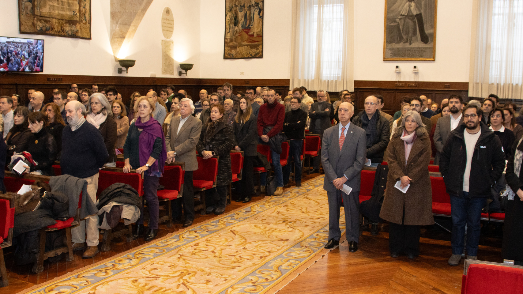 Minuto de Silencio por las víctimas del accidente ferroviario
