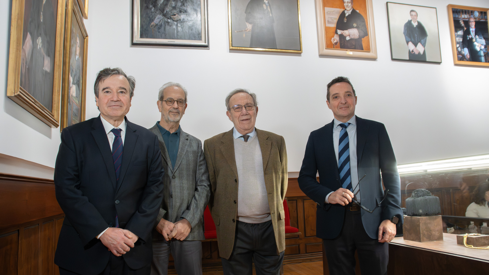 Abierta al público la nueva Galería de Retratos de Rectores de la Universidad de Salamanca