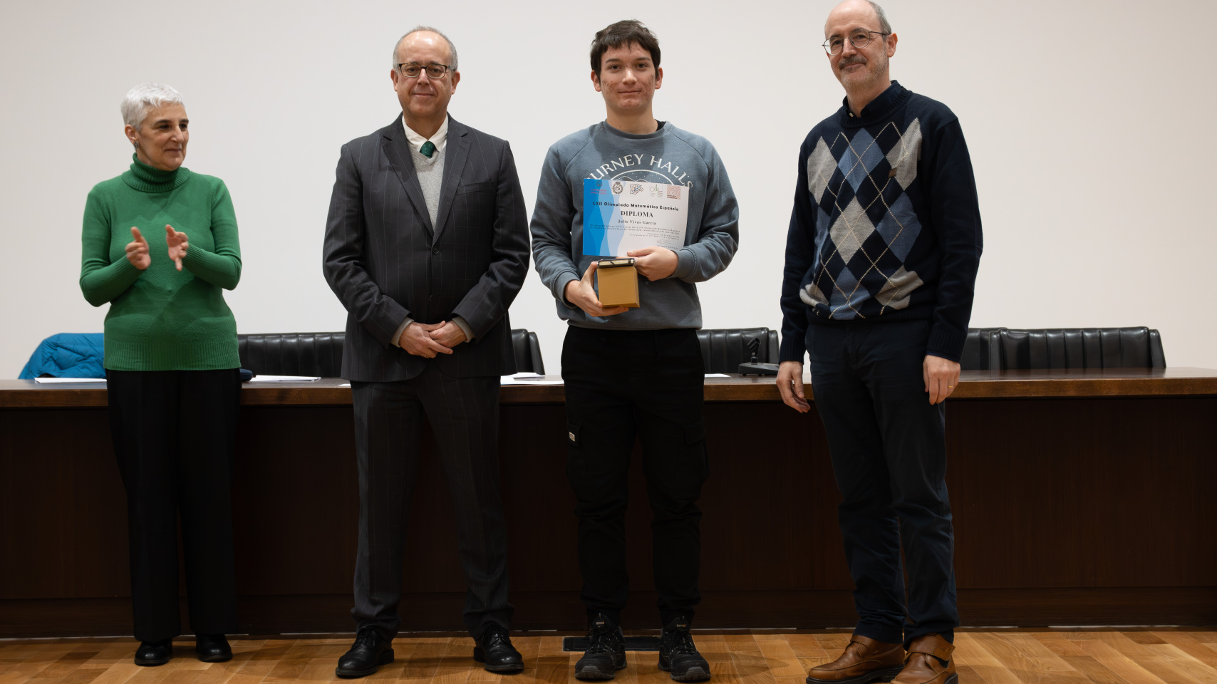 La Universidad de Salamanca entrega los premios de la fase local de la LXII Olimpiada Matemática