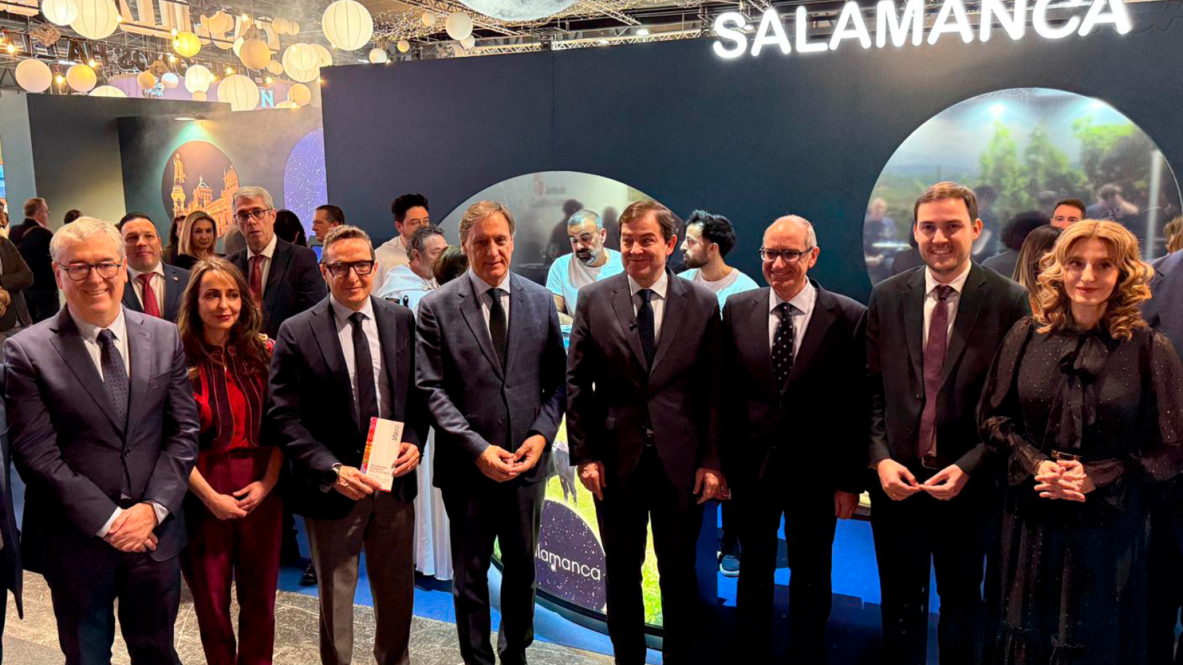 La Universidad de Salamanca y el Ayuntamiento promocionan en FITUR el V Centenario de la Escuela de Salamanca