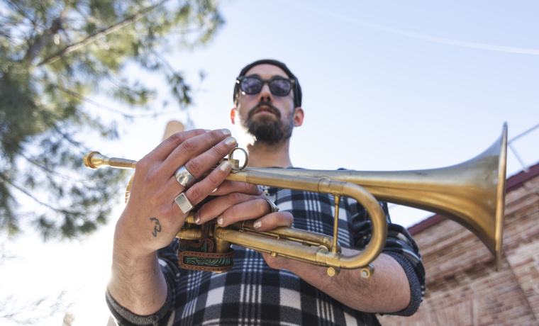  El trompetista Raynald Colom