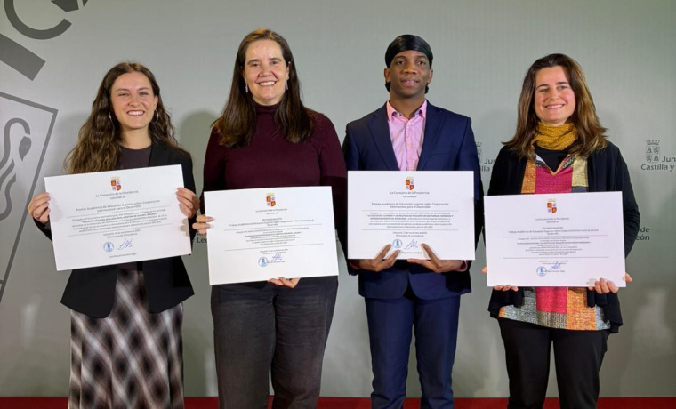 Dos estudiantes de la Universidad de Salamanca, premiados por sus trabajos sobre Cooperación Internacional para el Desarrollo