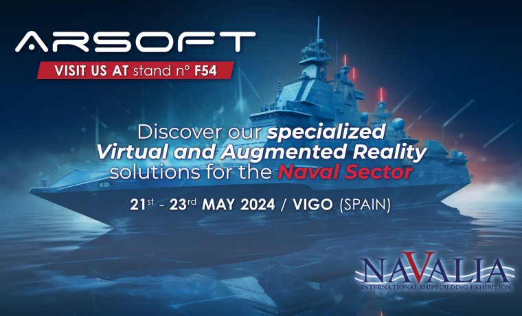 ARSOFT, empresa del parque científico de la USAL, presenta sus modelos de realidad virtual y aumentada en la Feria Navalia
