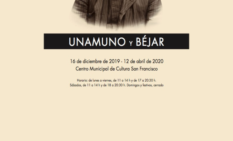 La Universidad de Salamanca y el Ayuntamiento de Béjar refuerzan la colaboración cultural con una exposición sobre Unamuno y una representación teatral