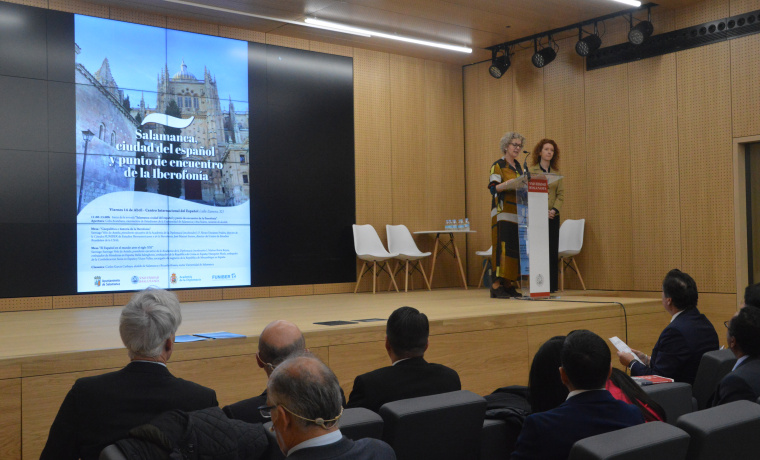 Salamanca se reafirma como la ciudad del español con la asistencia de los embajadores de Honduras, Corea y Suiza