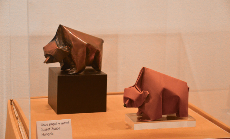 Exposición "Origami, el arte del papel plegado"