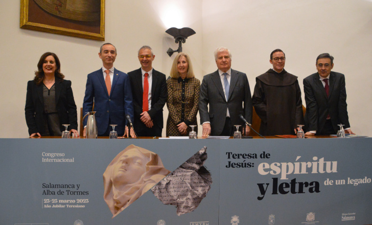 Inauguración congreso internacional: Teresa de Jesús: Espíritu y Letra de un Legado